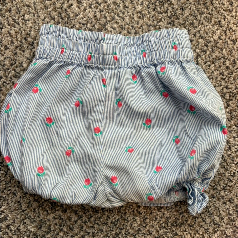 Gymboree Blue Stripe Bubble Shorts - Kids